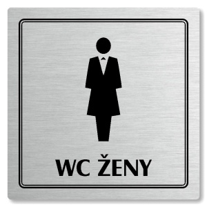 Piktogram WC ženy